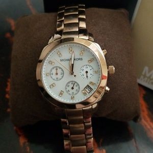 Rose Gold Michael Kors watch